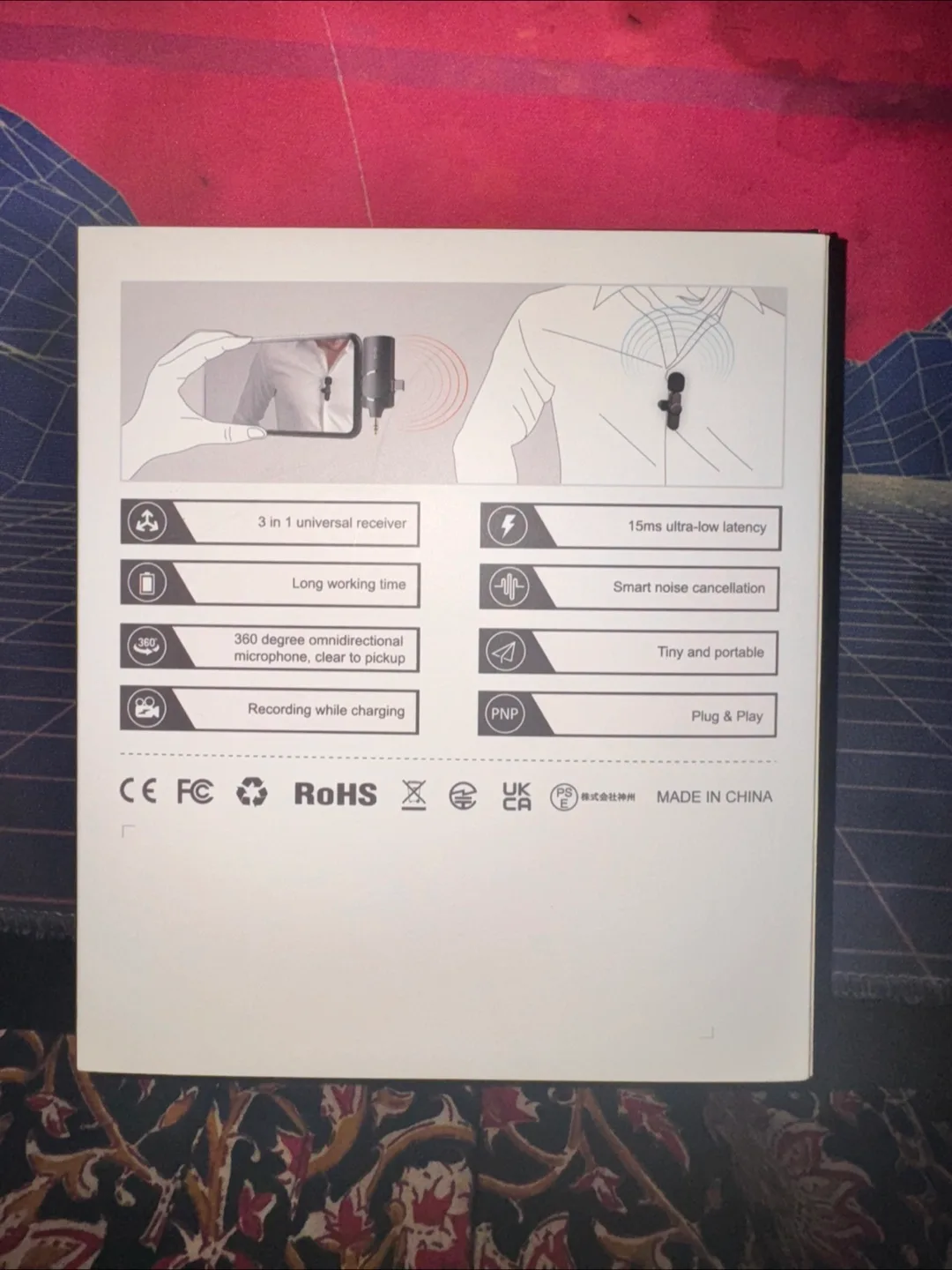 MILOUZ Dual Wireless Microphones for iPhone - New image indicator(3)