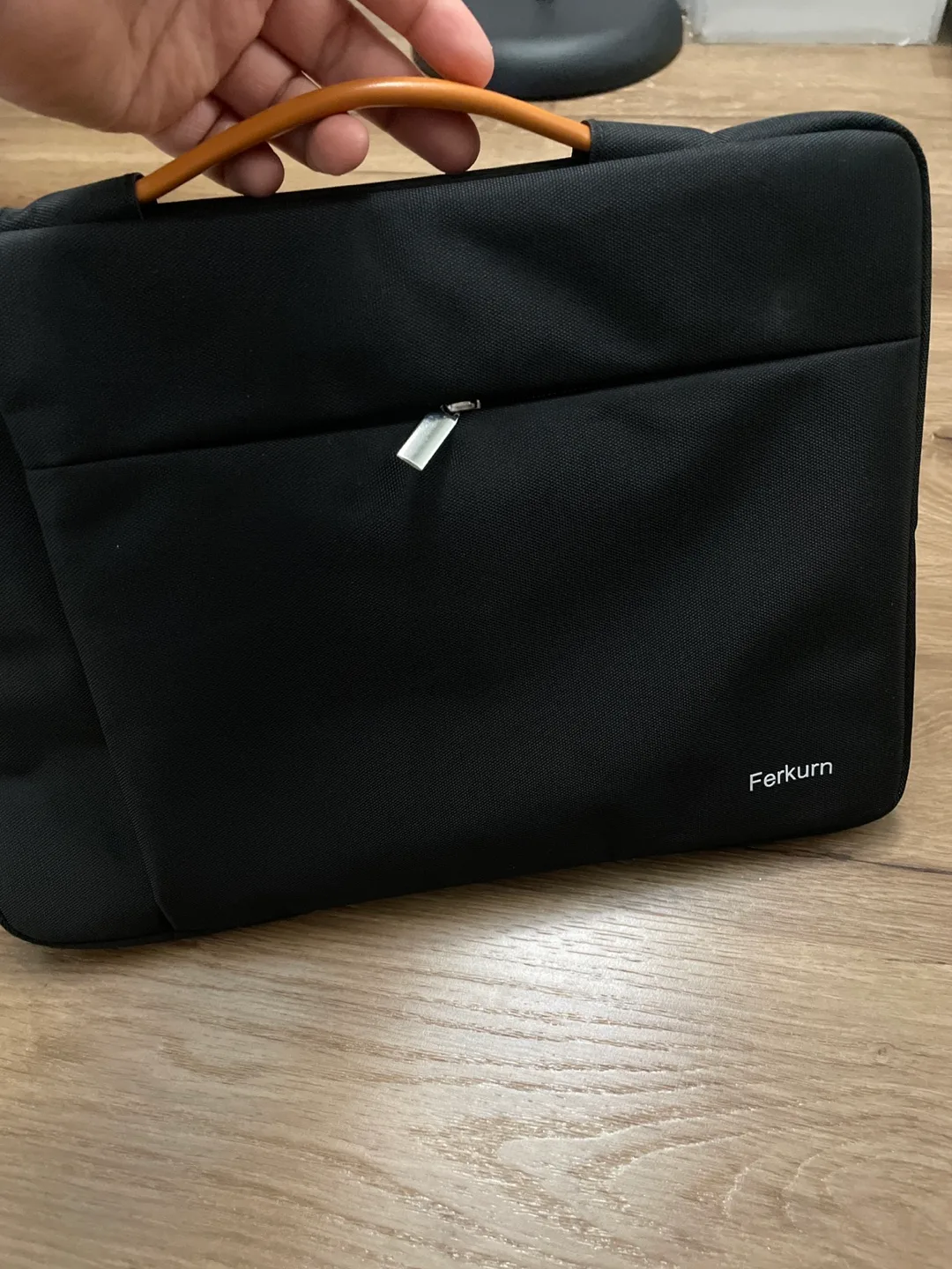 Ferkurn Black Laptop Bag image indicator(5)