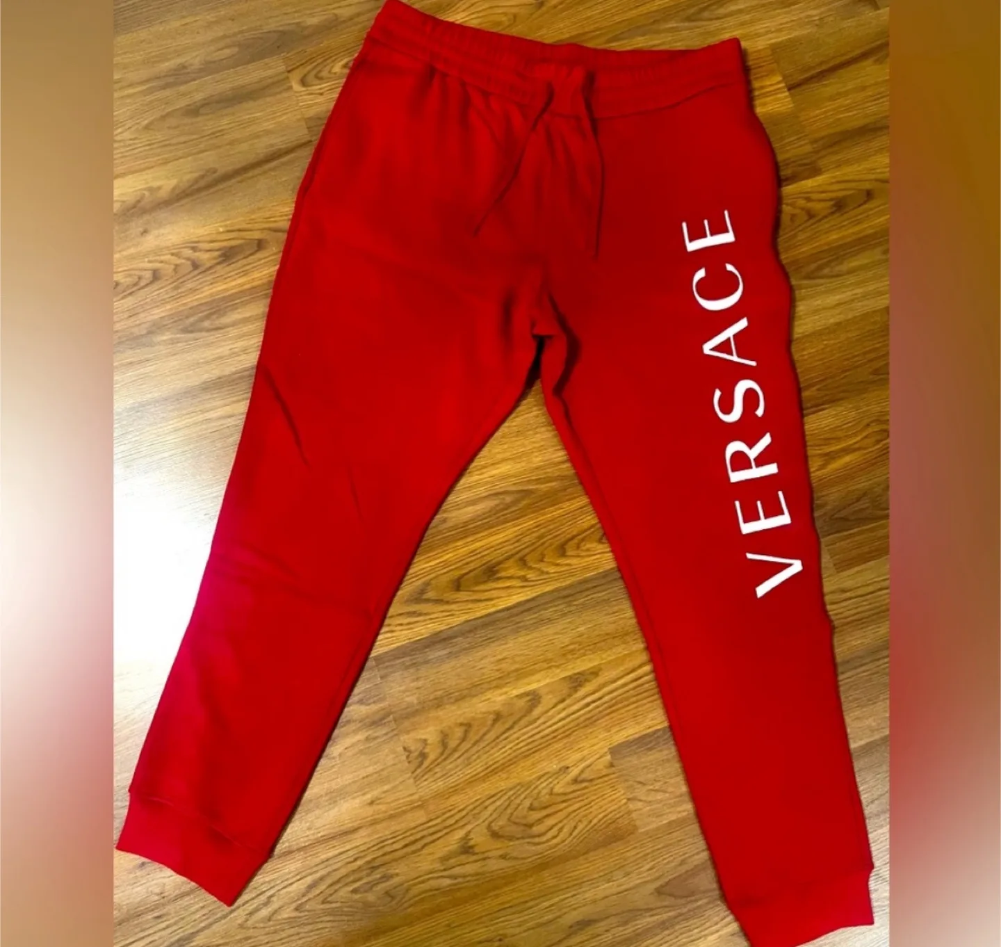 Authentic Versace Red Sweatpants - New with tags!’ thumbnail