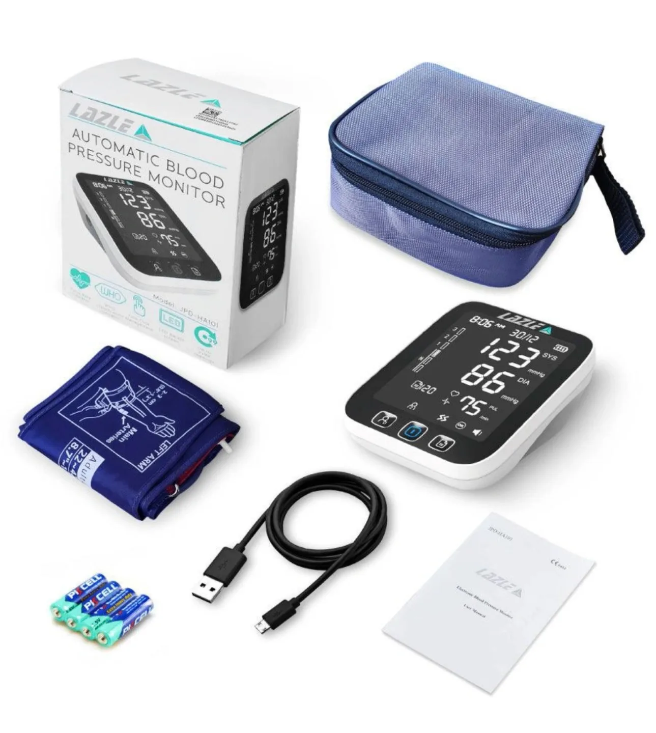 LAZLE Automatic Blood Pressure Monitor image indicator(4)