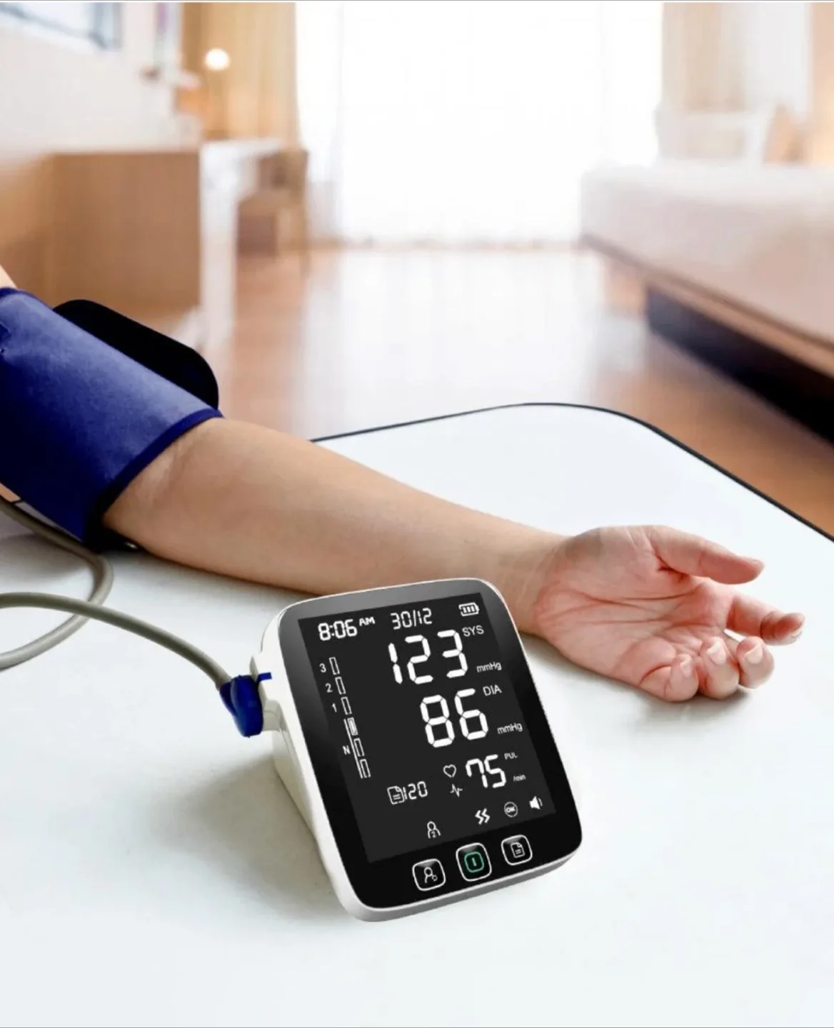 LAZLE Automatic Blood Pressure Monitor image indicator(3)