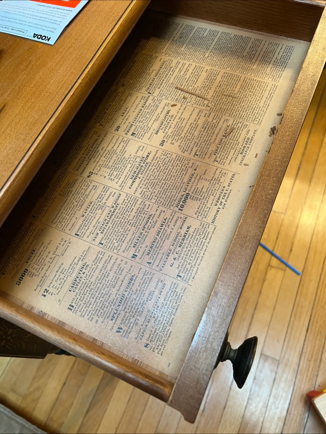 Vintage Side Table with Drawers image indicator(2)