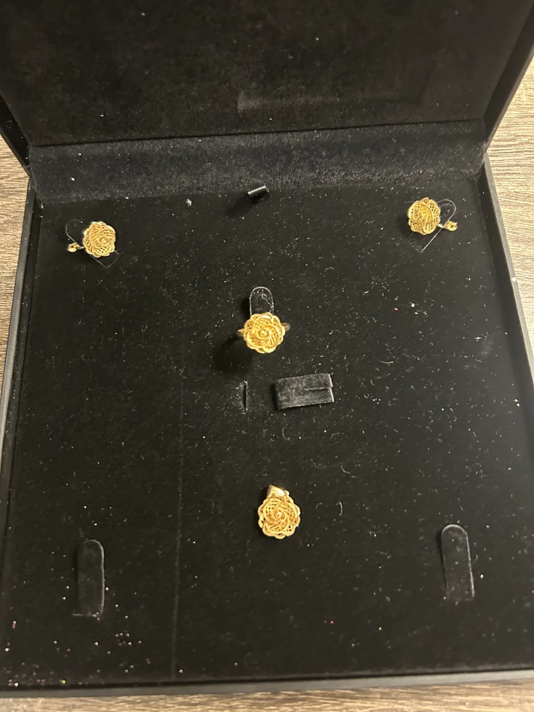 18k Turkish Gold Ring and Pendant Set image indicator(2)