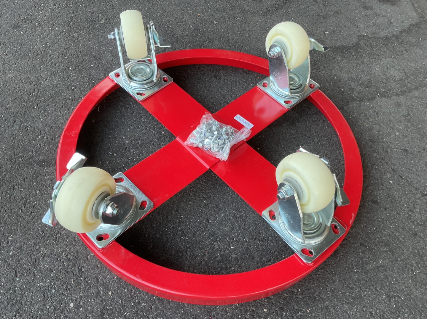 ZORO 55 GALLON DRUM DOLLY, 2,000lbs weight capacity - photo 2