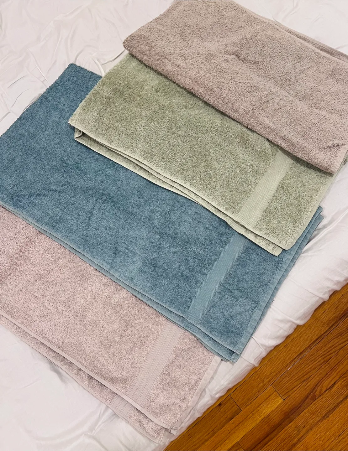 The Turkish Towel Collection Set of 4 cotton large bath towels thumbnail