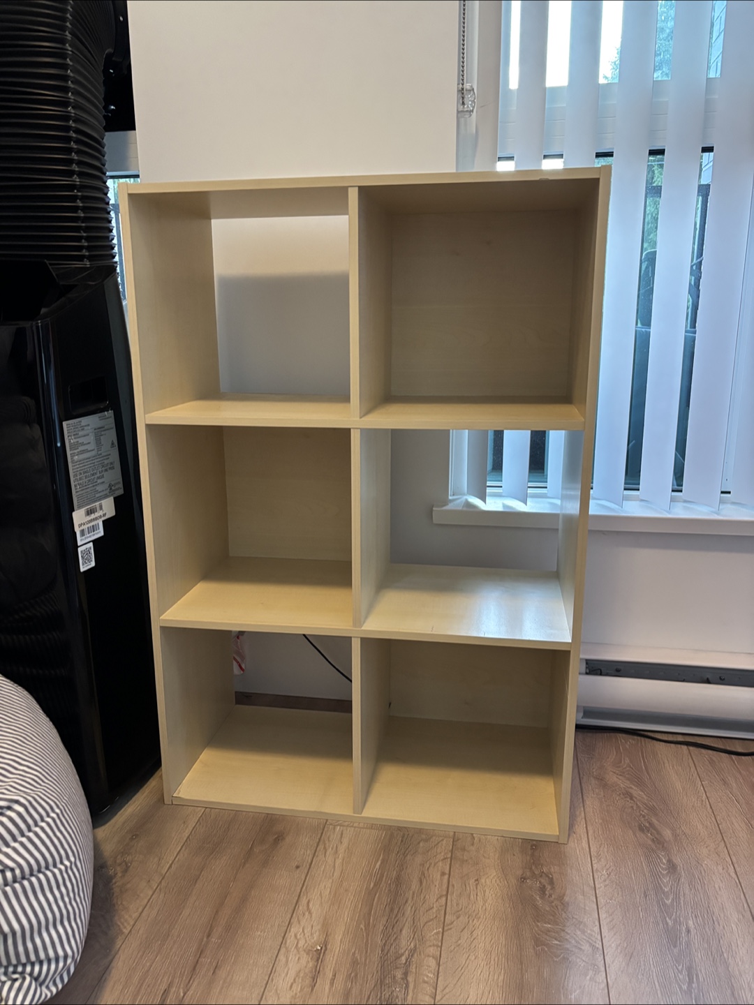 6-Cube Organizer Shelf - Beige