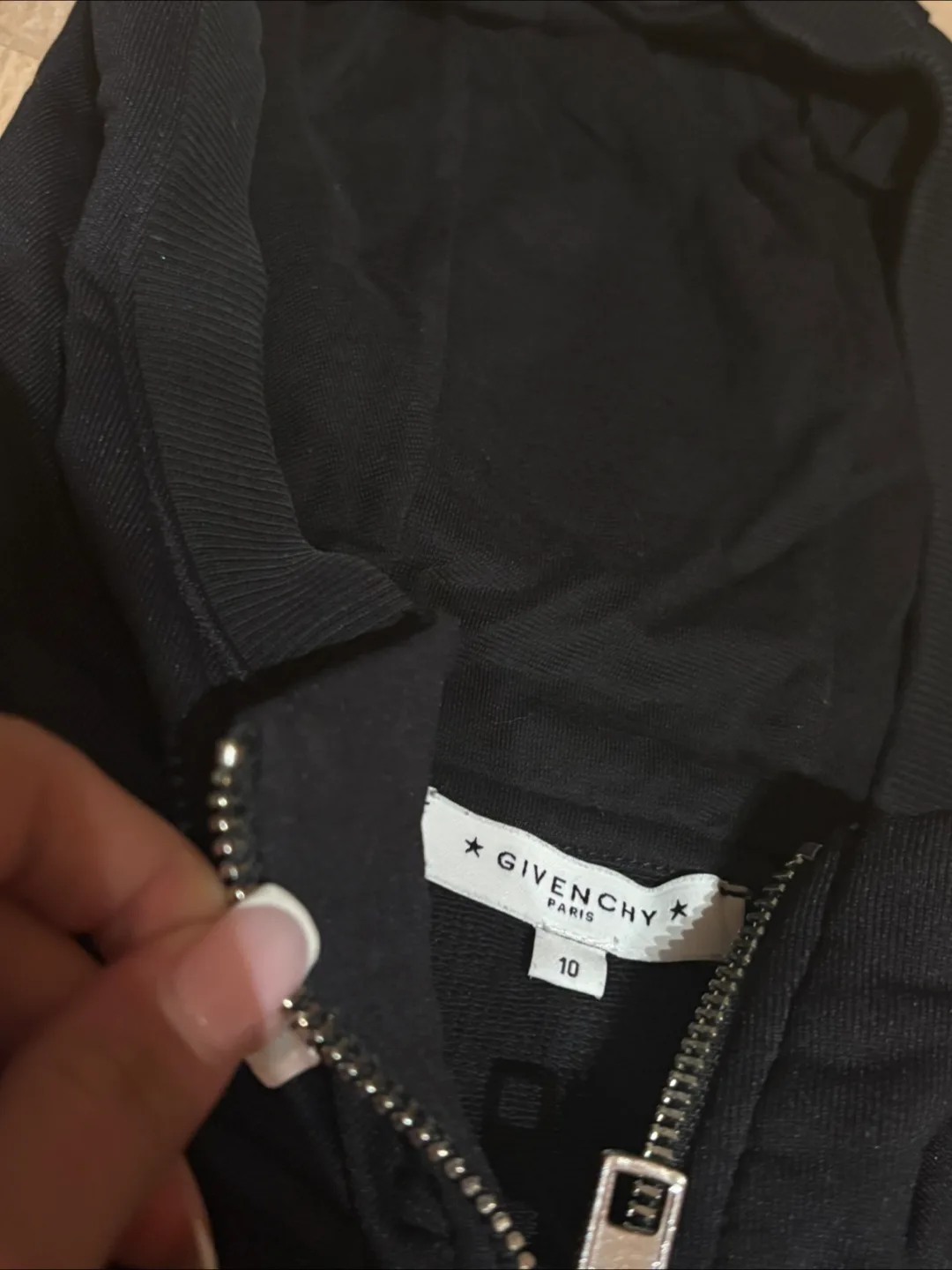 Givenchy Black Hoodie - KIDS Size 10 thumbnail