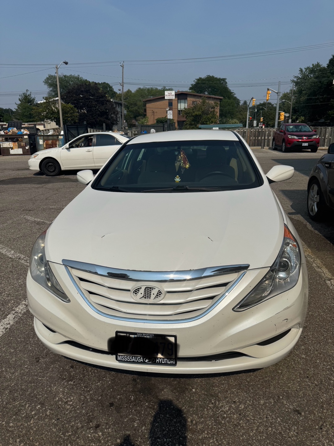 White Hyundai Sonata Sedan 2013 - photo 2