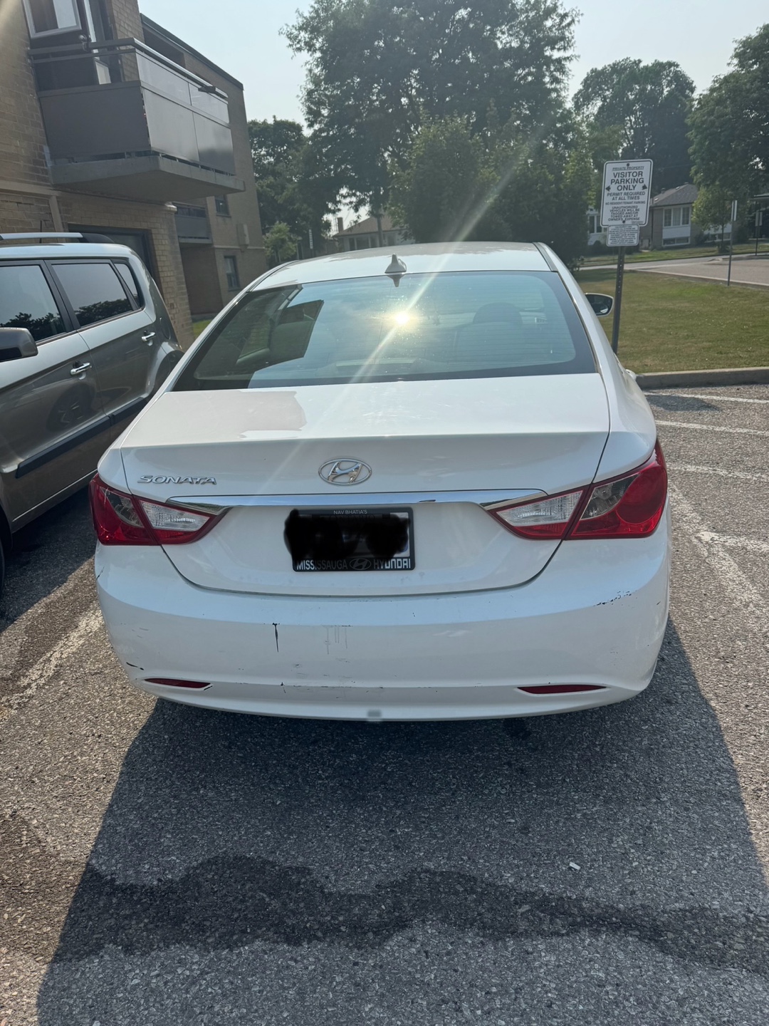 White Hyundai Sonata Sedan 2013 - photo 4