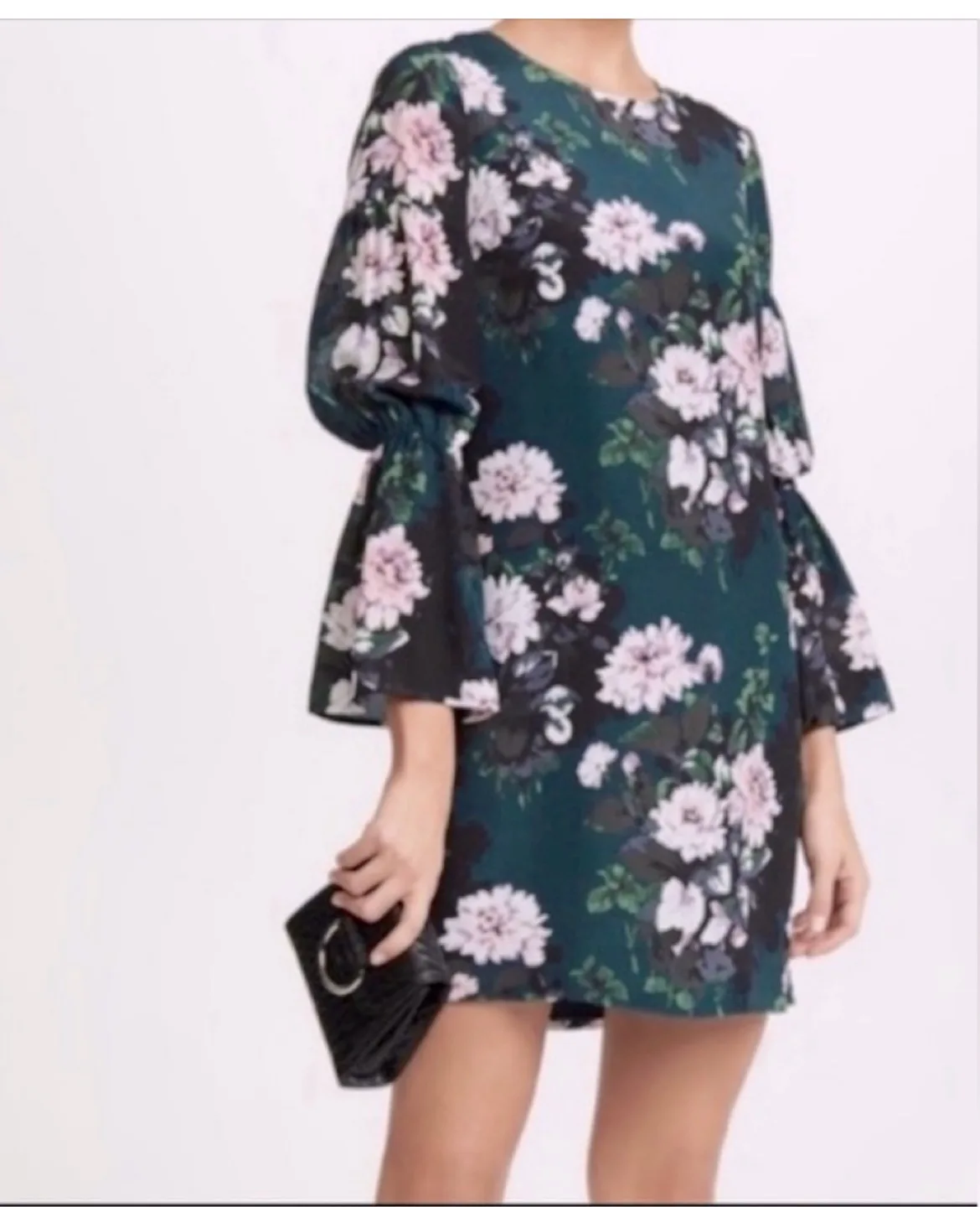 Club Monaco Silk Floral Dress image indicator(2)
