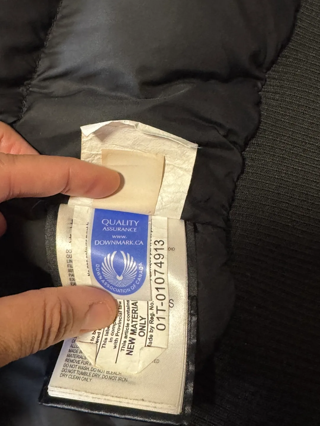 Canada Goose 7968M Graphite Jacket Men Size Small image indicator(6)