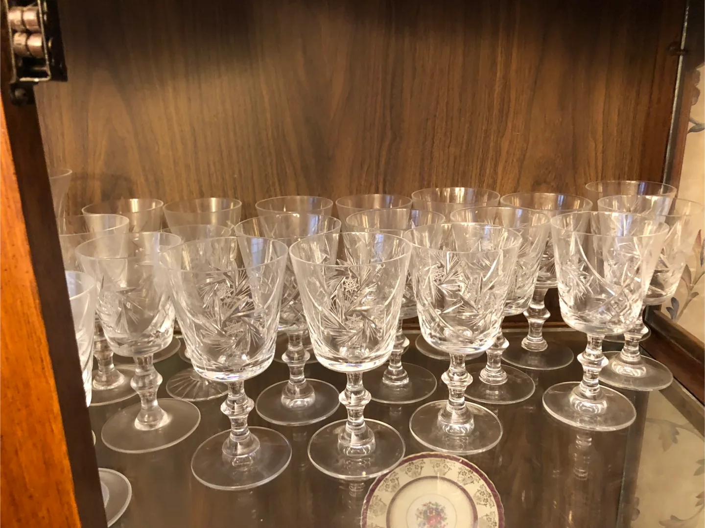 Vintage Pinwheel Crystal Glassware Collection image indicator(4)