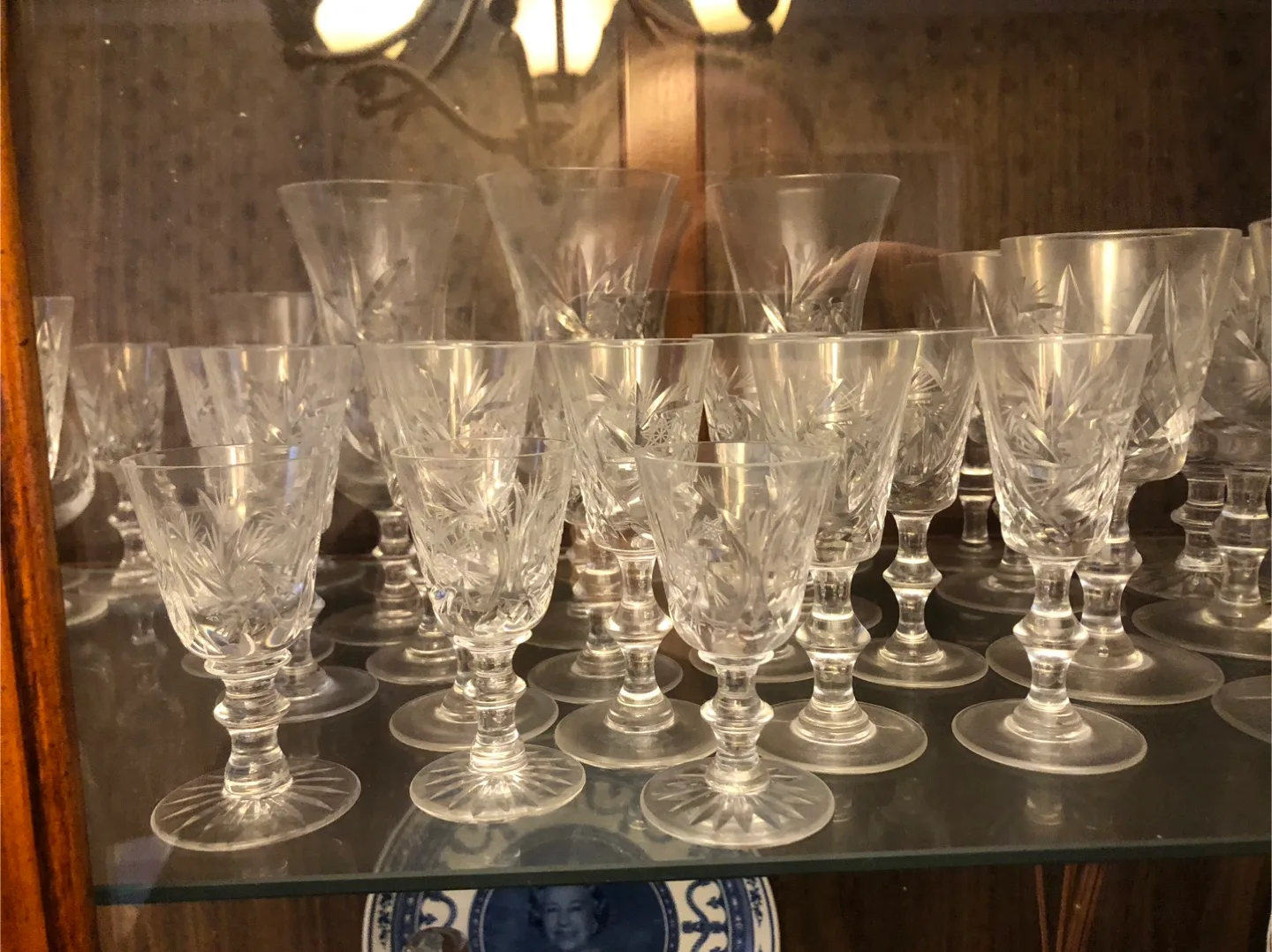 Vintage Pinwheel Crystal Glassware Collection image indicator(2)