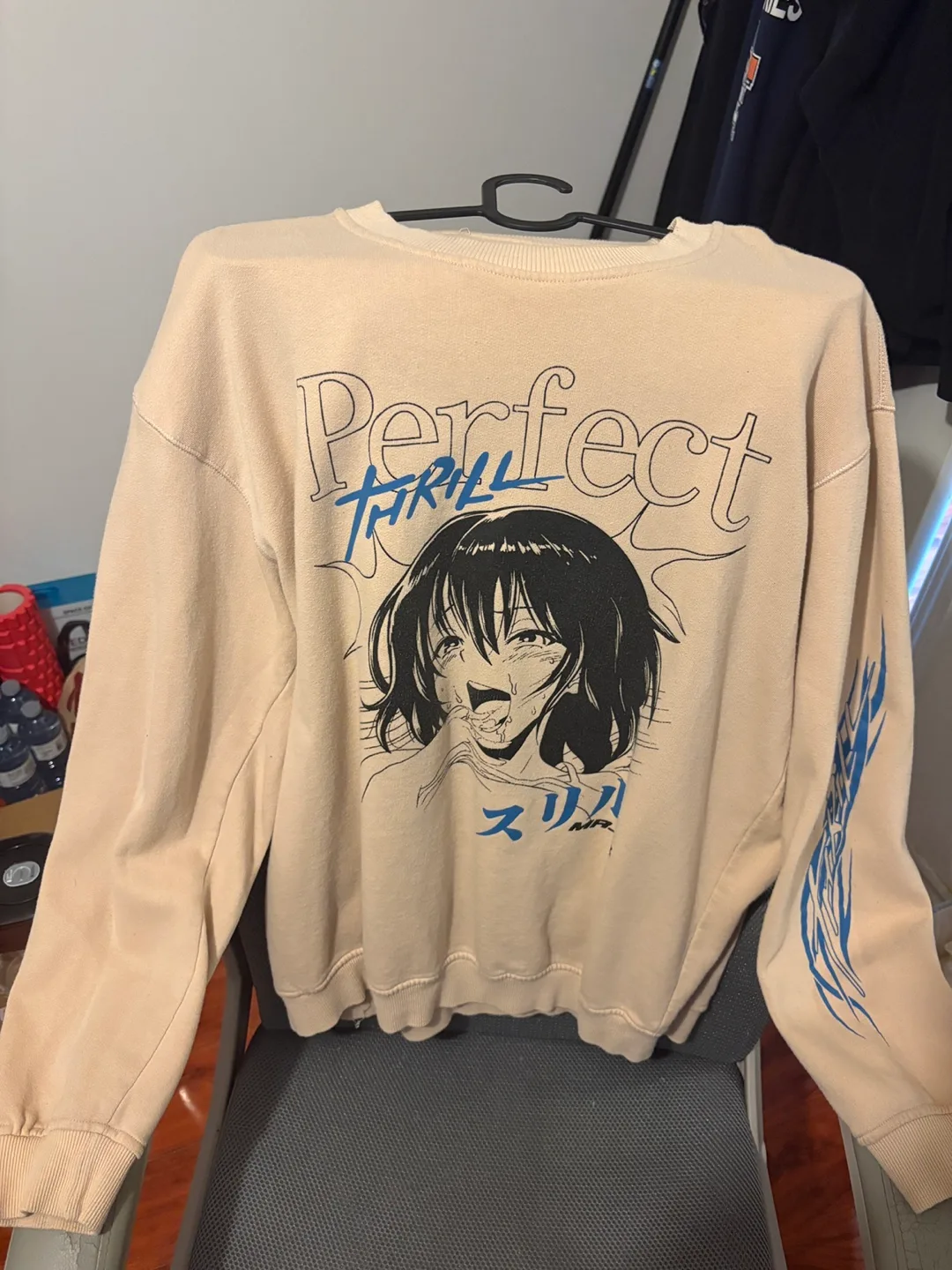 Perfect Thrill Anime Graphic Sweatshirt