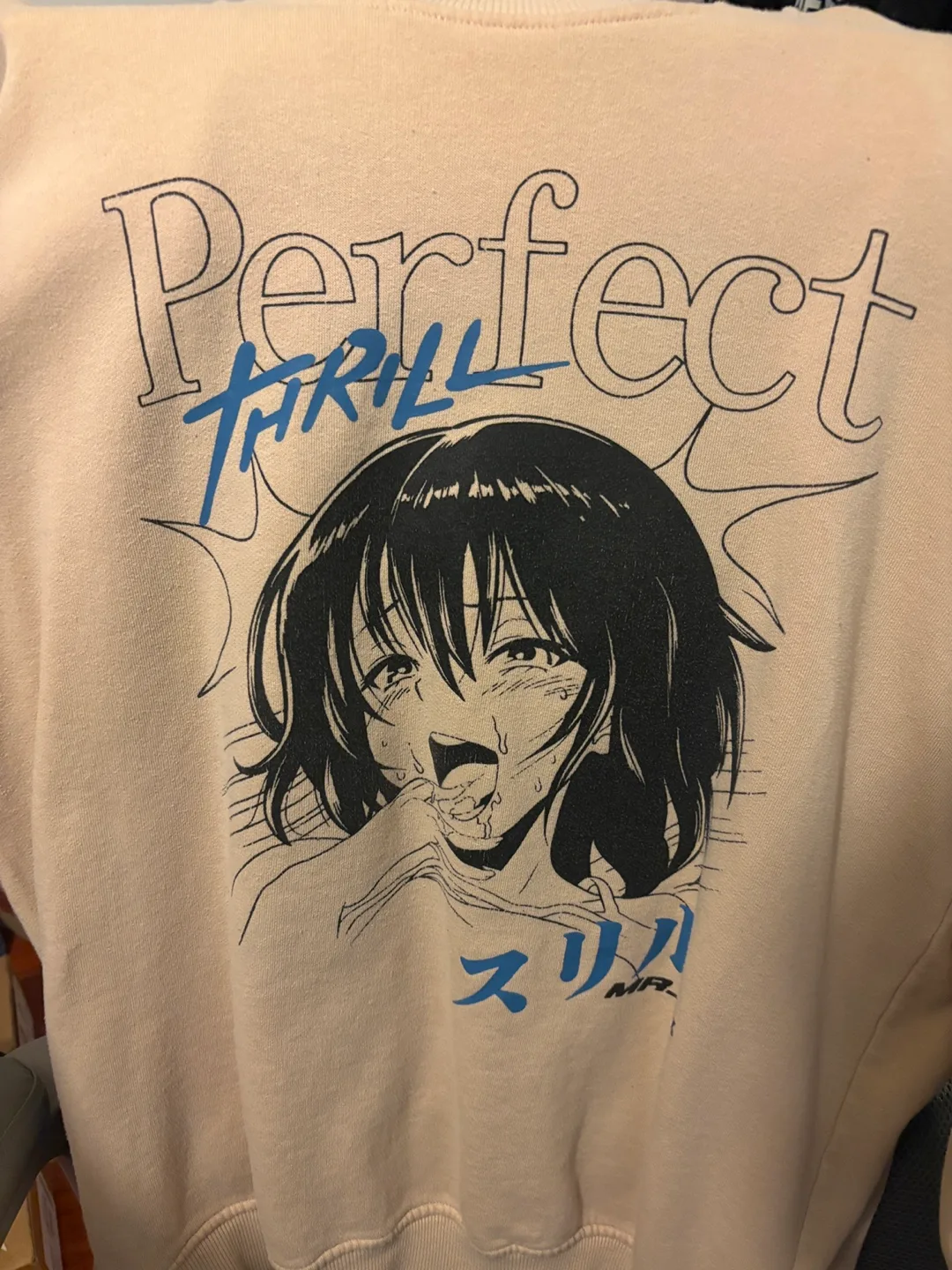 Perfect Thrill Anime Graphic Sweatshirt image indicator(2)