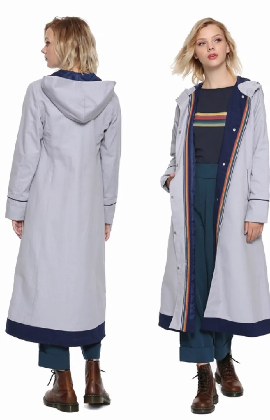 Doctor Who Trench Coat - Size MD image indicator(4)