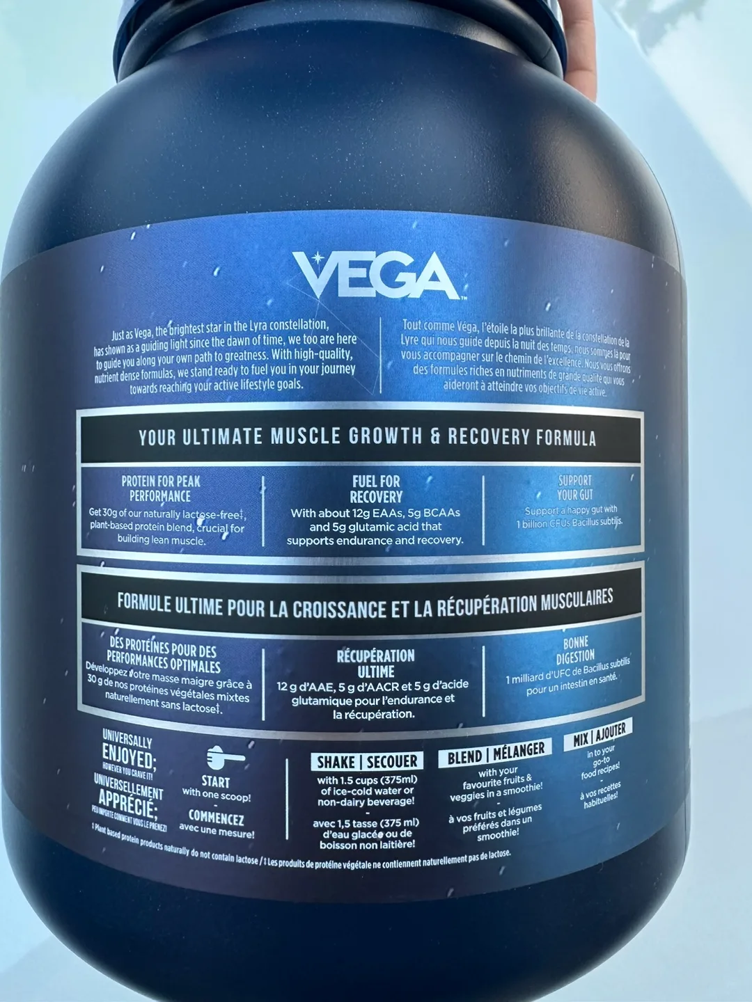 Vega Protein & Recovery - Creamy Chocolate, 1.23kg image indicator(4)