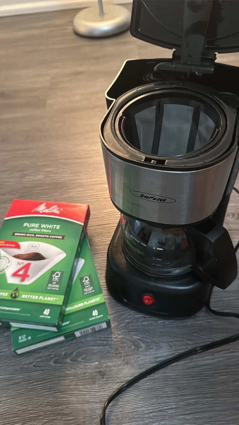 Salton Coffee Maker + Melitta Filters thumbnail