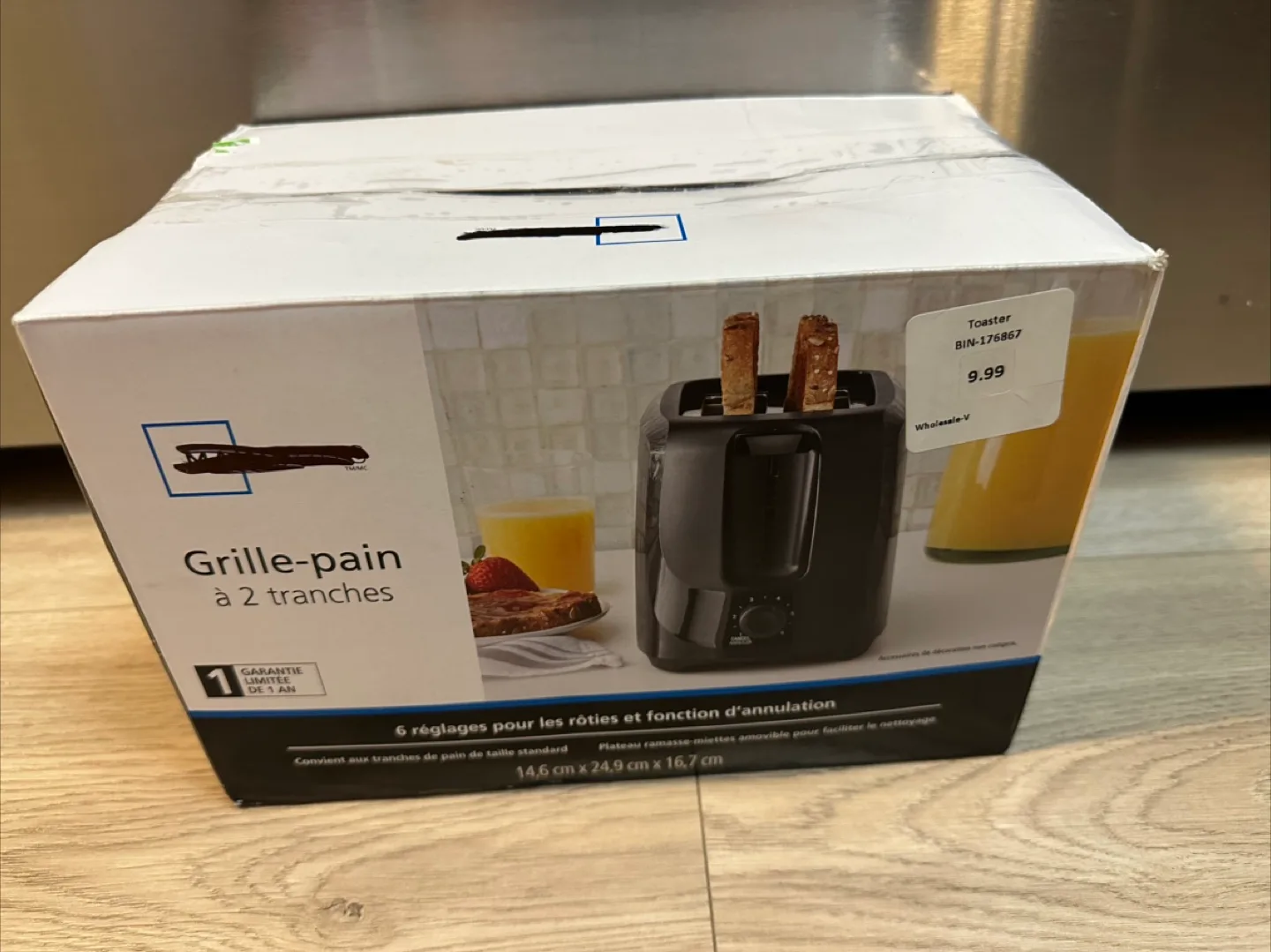 2-Slice Toaster - Brand Unknown thumbnail