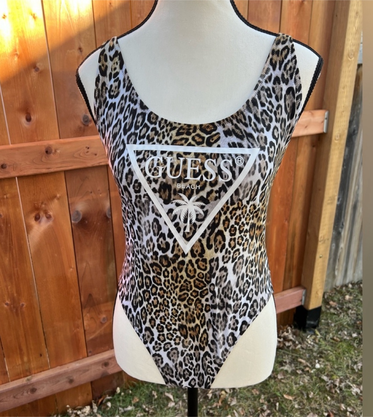 Guess Leopard Print Swimsuit - photo 4