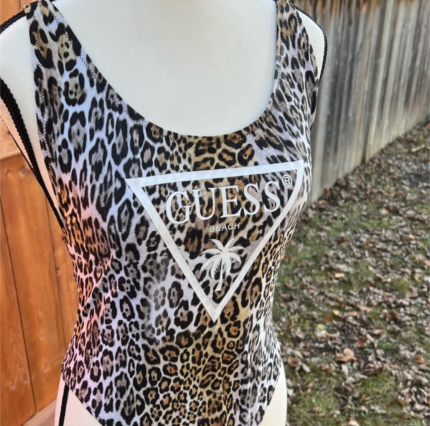 Guess Leopard Print Swimsuit - photo 3