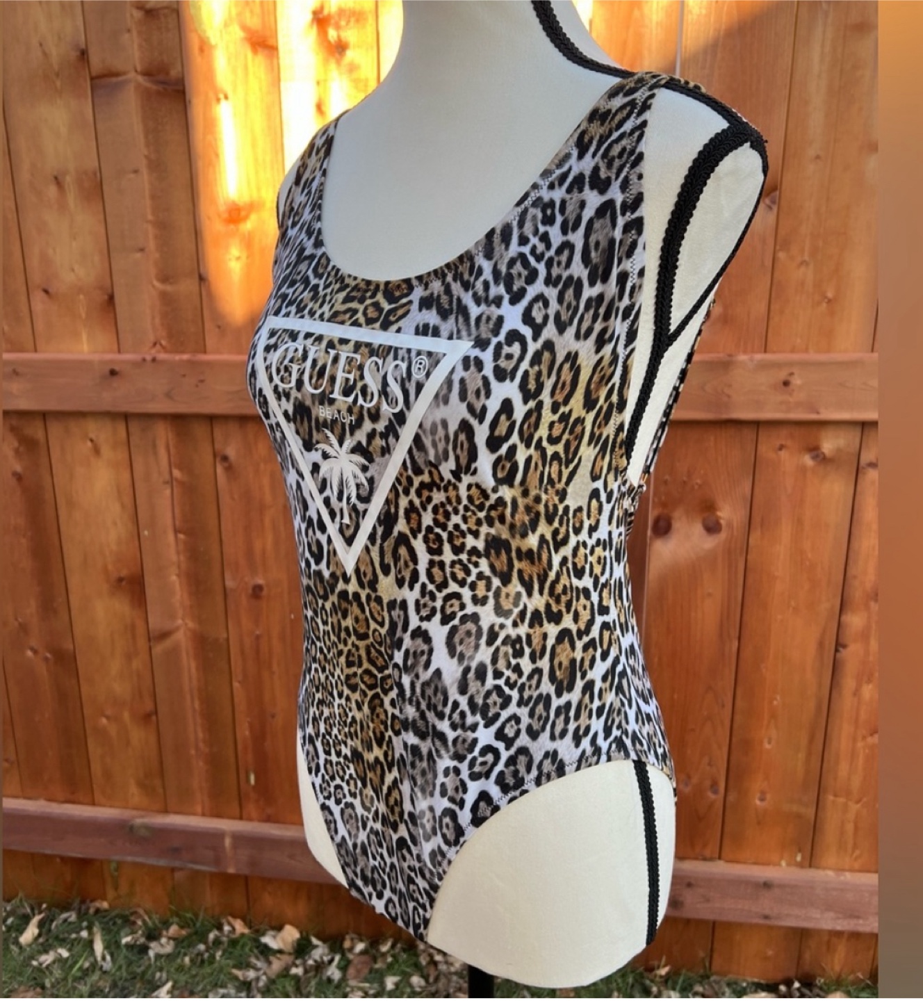 Guess Leopard Print Swimsuit - photo 2