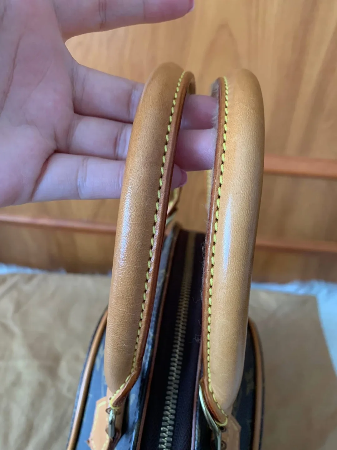 LV Ellipse Monogram Tote PM Size image indicator(6)