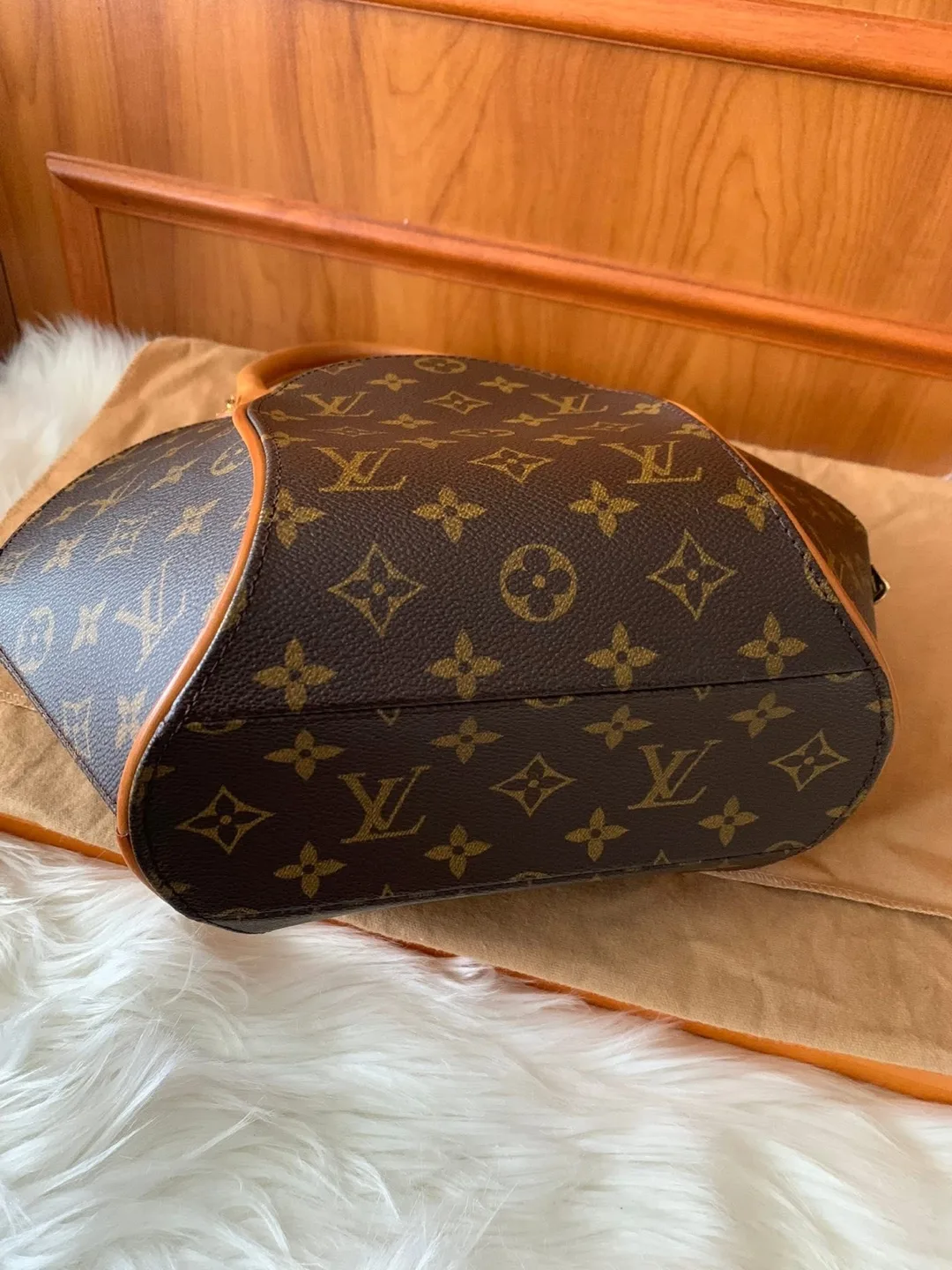 LV Ellipse Monogram Tote PM Size image indicator(7)