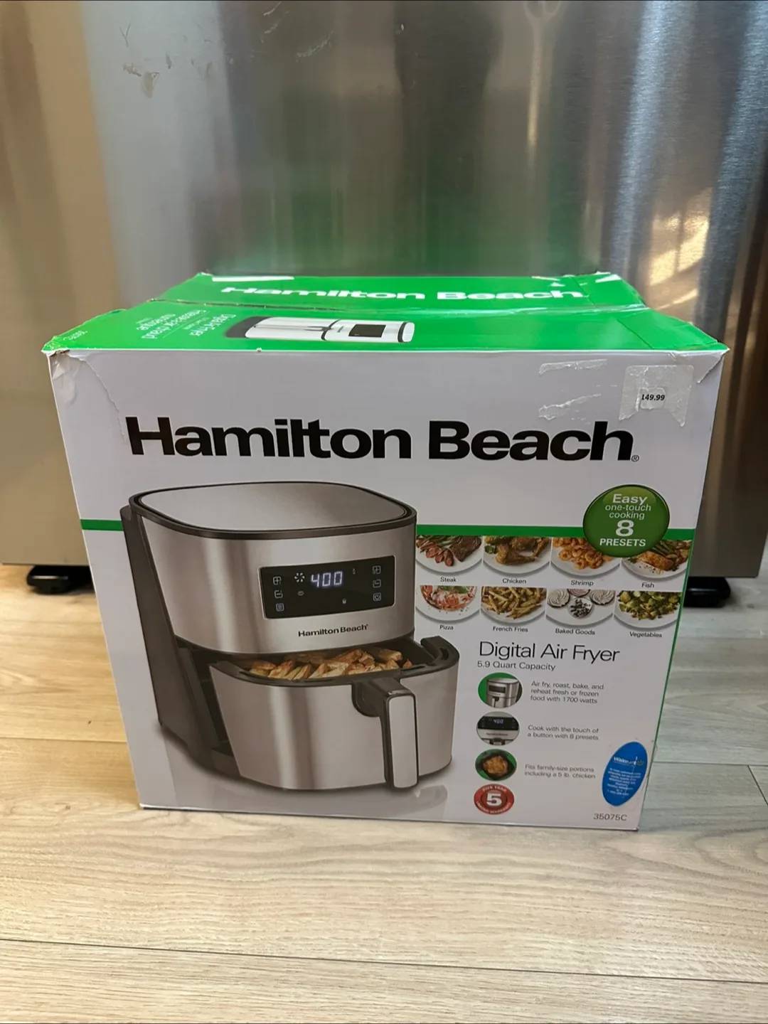 Hamilton Beach Digital Air Fryer, 5.9qt - NEW thumbnail
