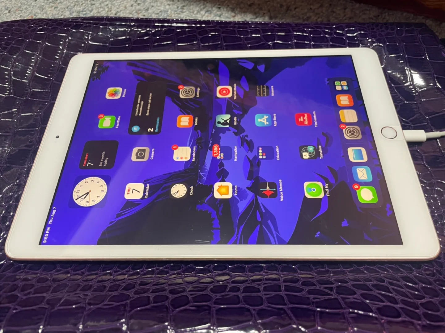 iPad Gold with Apple Pencil image indicator(3)