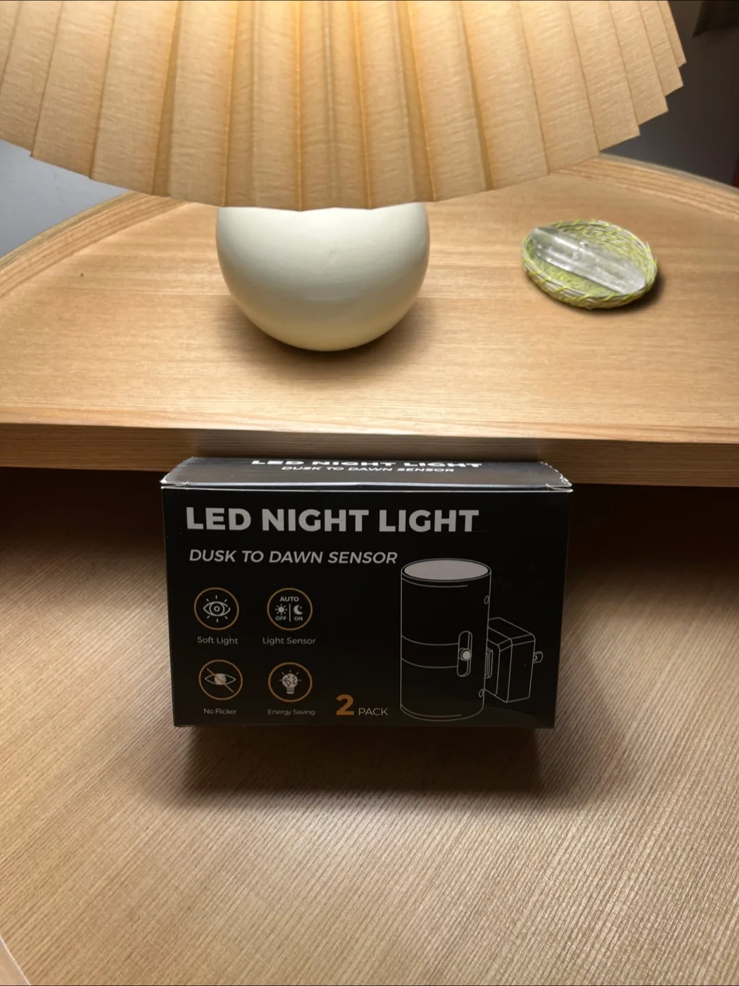 GWP* 2 Warm White LED Nightlights thumbnail