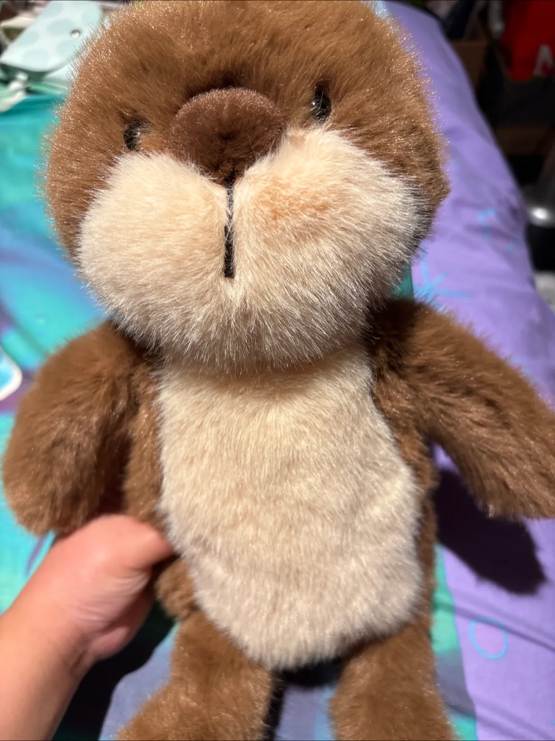 Brown otter and teddy bear plushy image indicator(2)