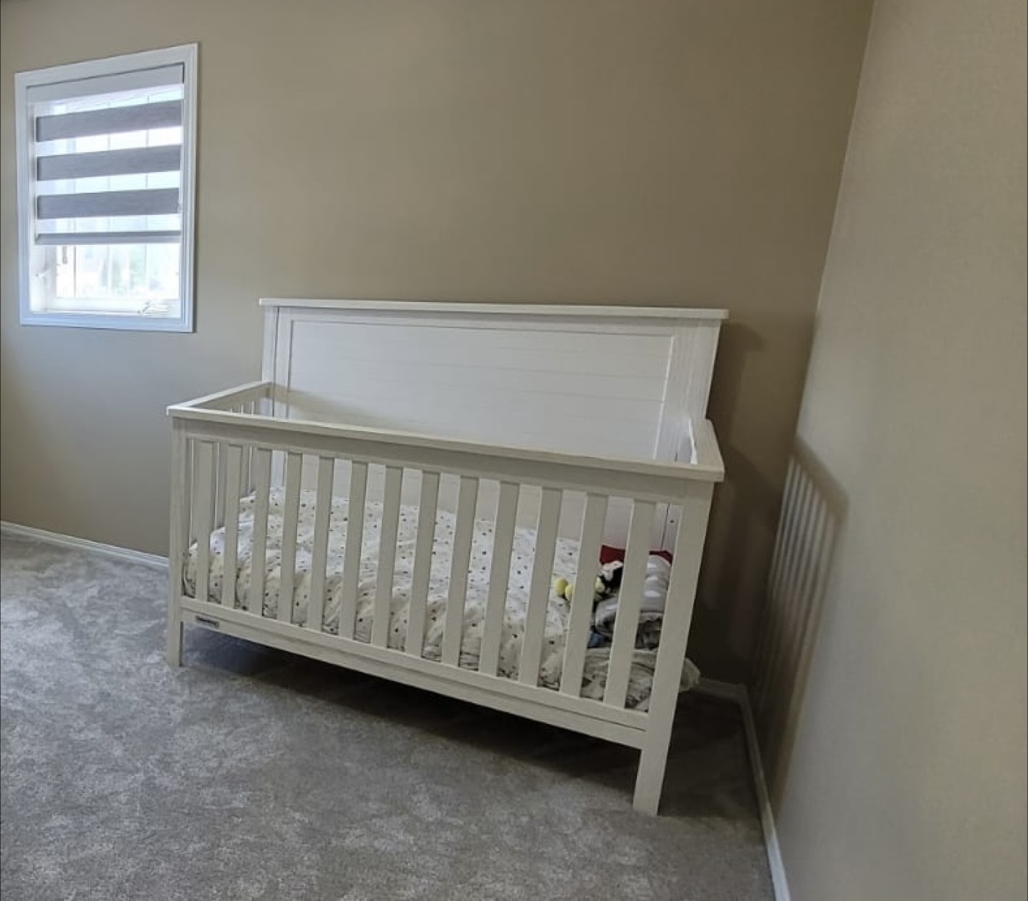 White Baby Crib