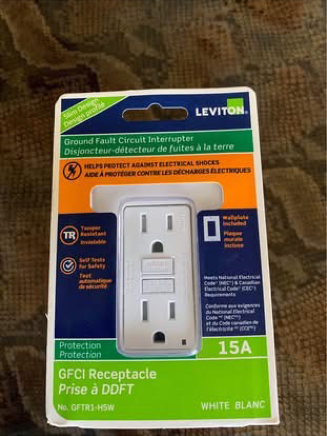 Leviton GFCI Receptacle - New in Box!