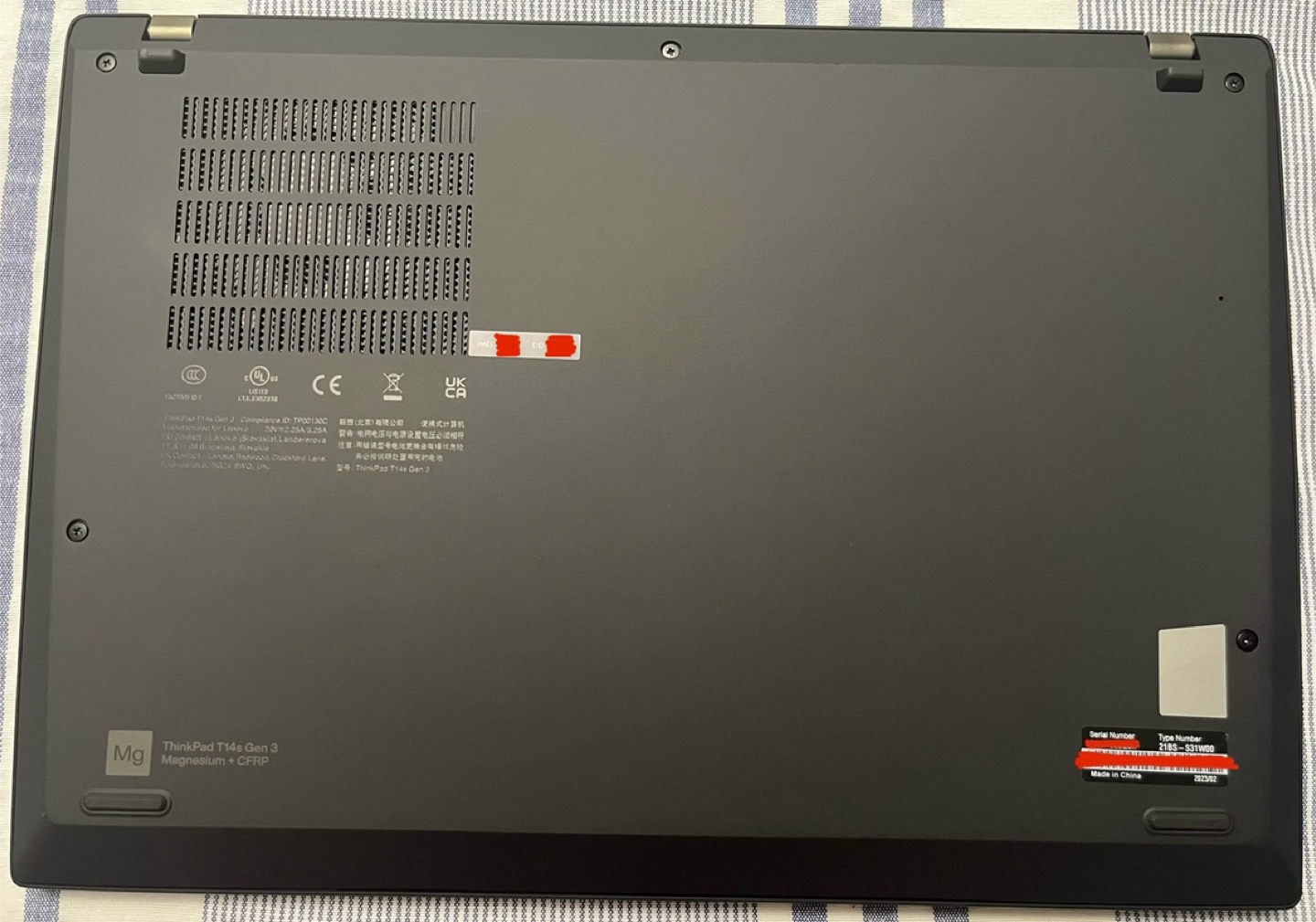 Lenovo T14s Gen 3 Laptop - i7 (10/10 condition) - photo 5