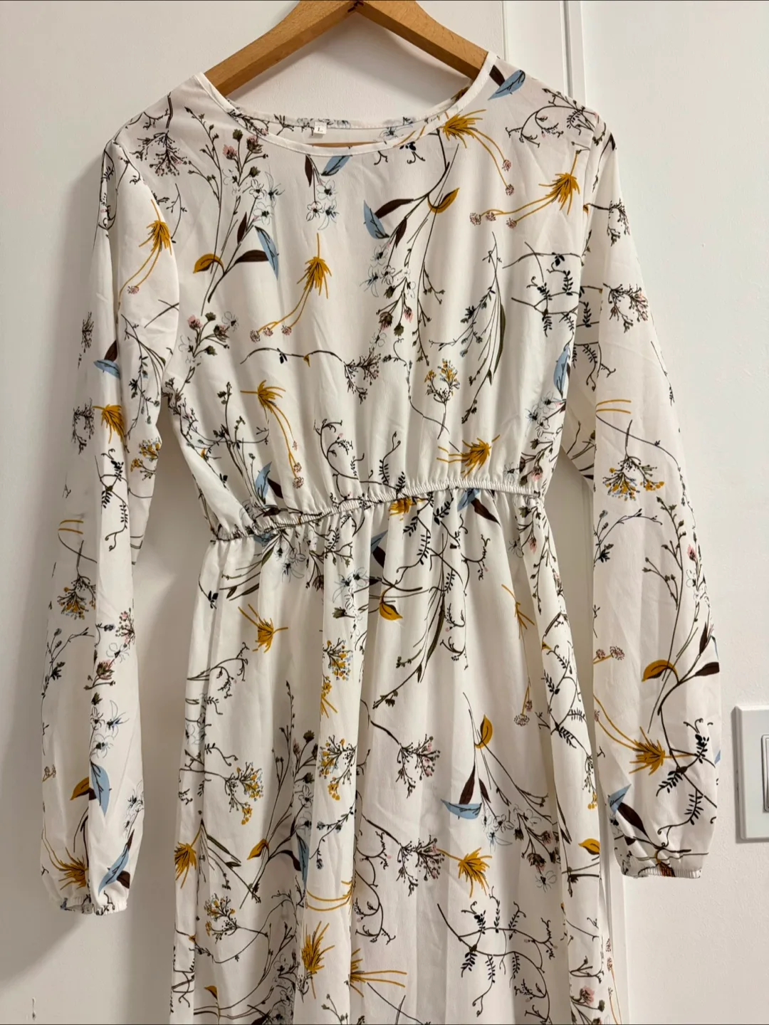 Floral Print Long Sleeve Dress thumbnail