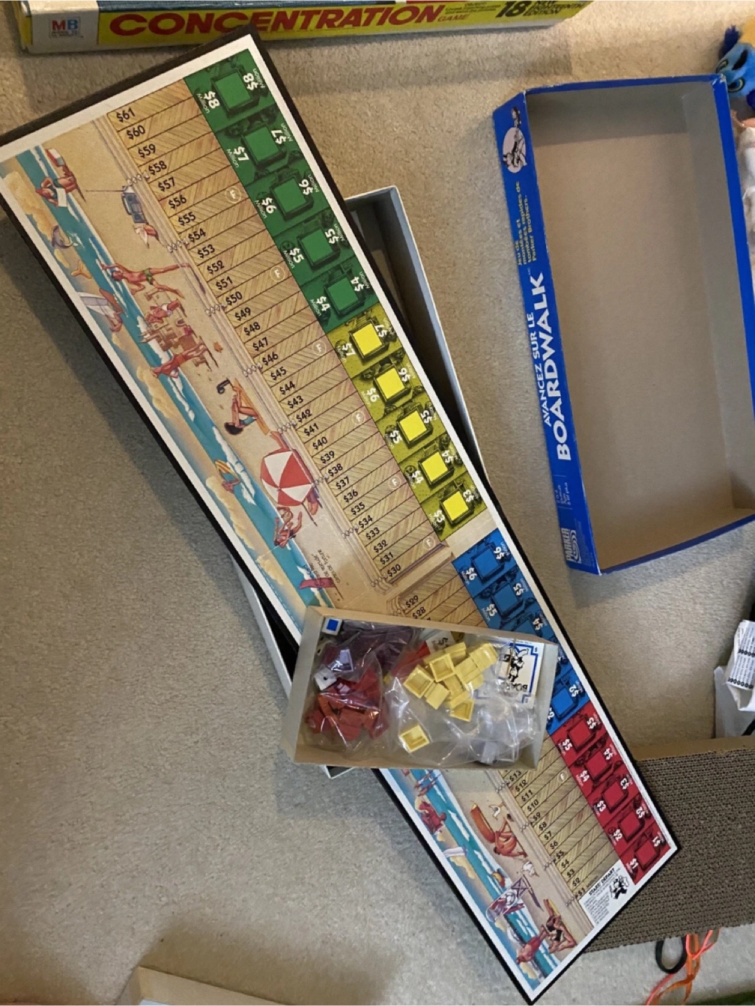 Boardwalk Board Game by Parker Brothers - photo 2