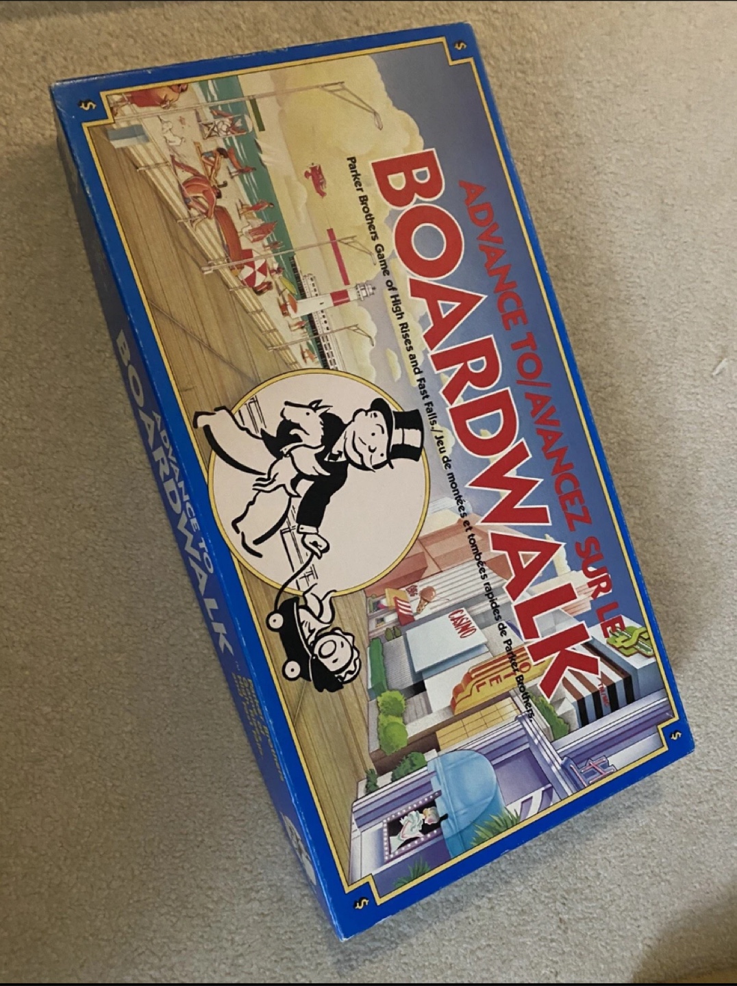 Boardwalk Board Game by Parker Brothers