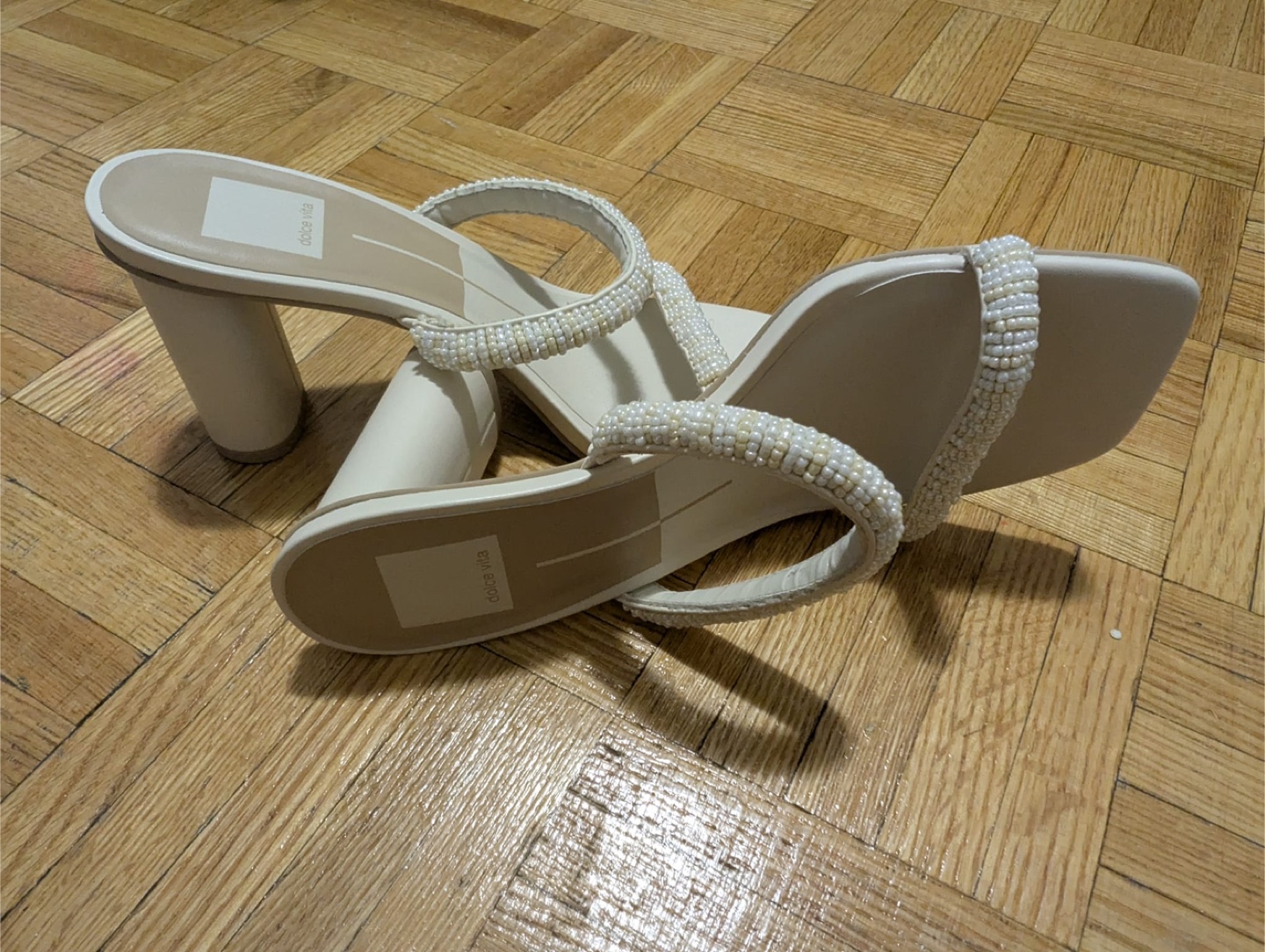 Dolce Vita S25 NOL Ivory Multi Sandals