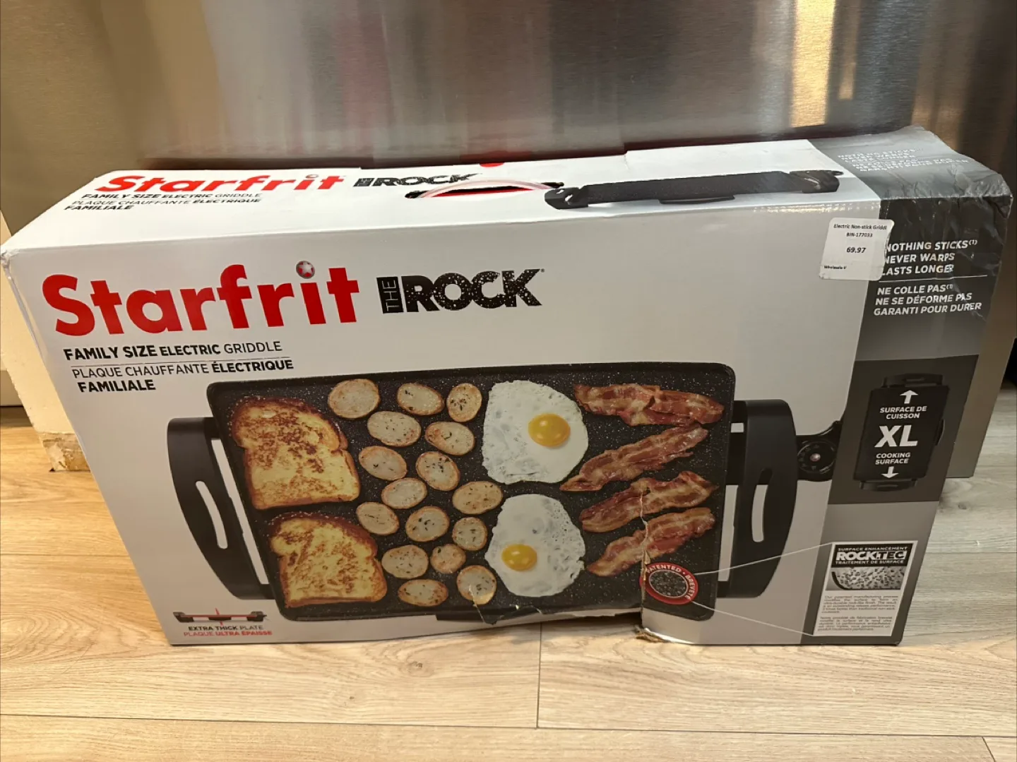 Starfrit The Rock Family Size Electric Griddle - New thumbnail