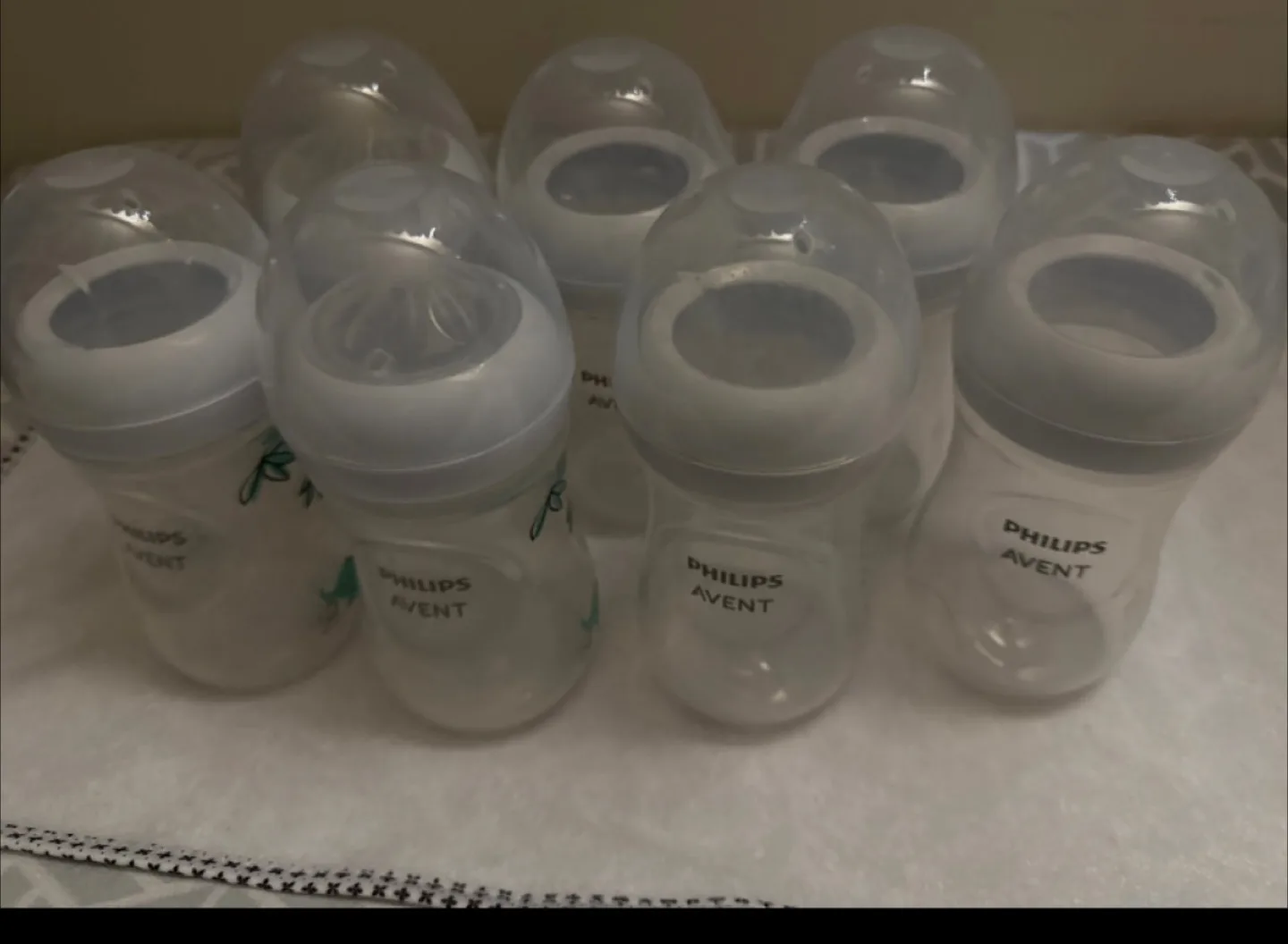 Philips Avent Baby Bottles,unused brushes  & Sterilizer Bags image indicator(4)