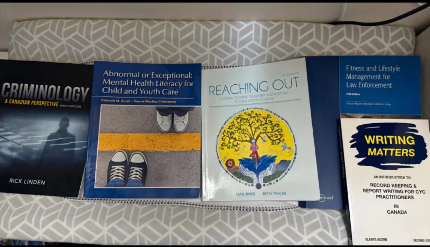 Textbooks for Child & Youth and Police Foundations program thumbnail