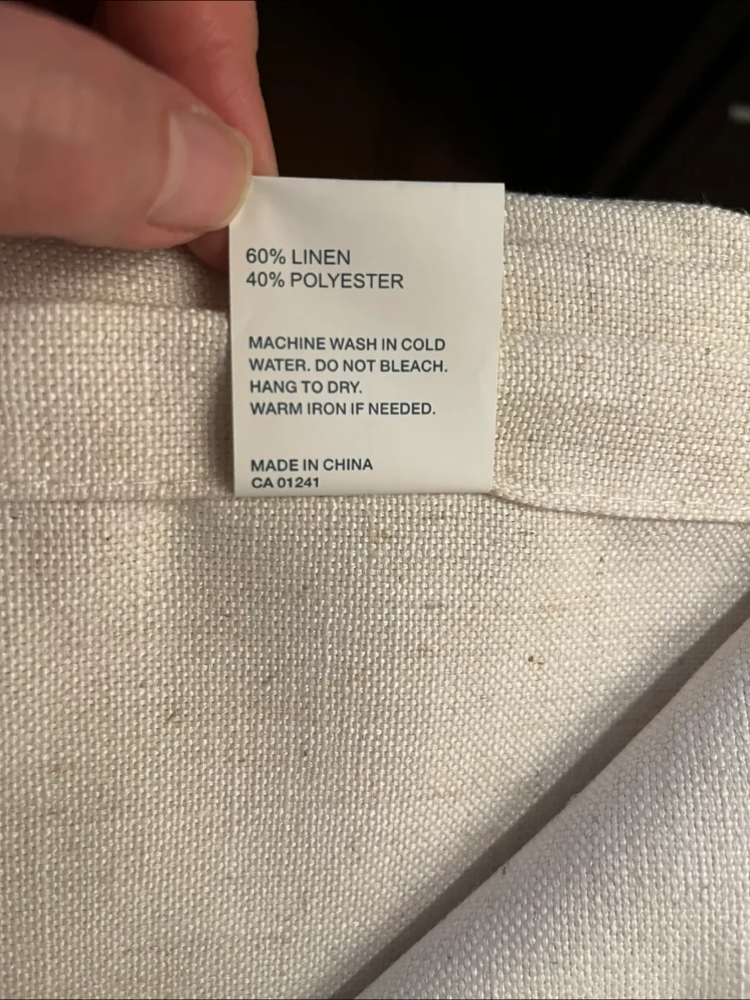 Linen Curtain Panels + Canvas Tote image indicator(2)