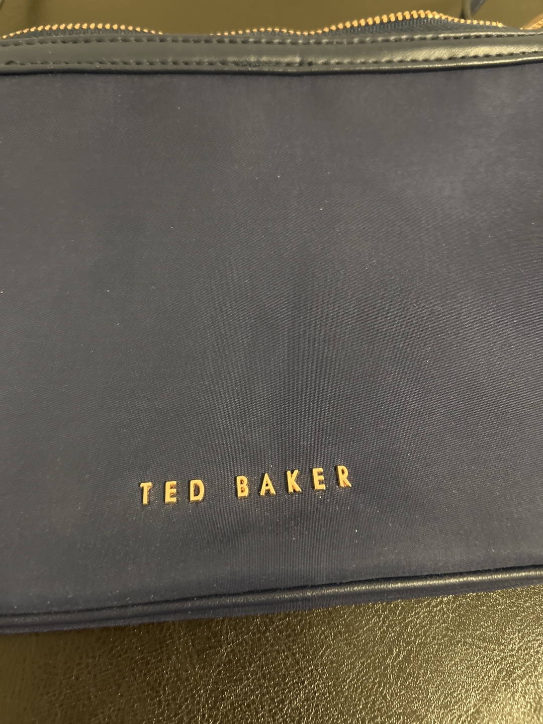 New! Ted Baker Navy Blue Crossbody Bag - photo 2