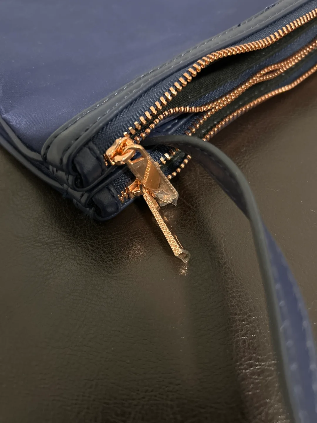 New! Ted Baker Navy Blue Crossbody Bag image indicator(3)