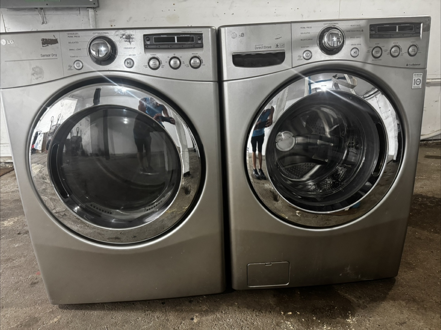 LG Washer and Dryer Set - free delivery and installation