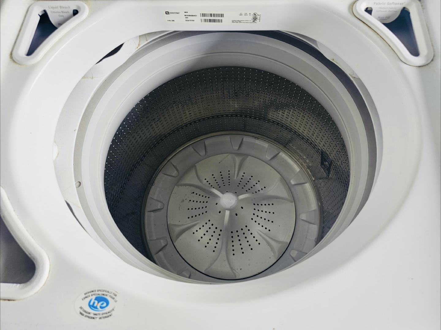 Maytag top load high efficiency  Washer and Dryer - photo 3