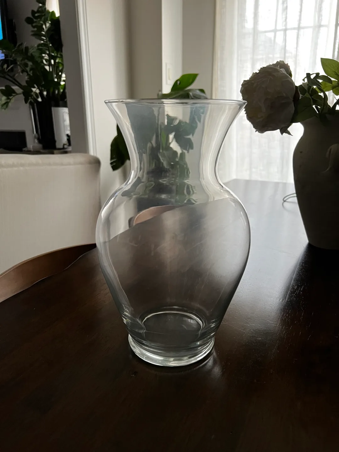 Clear Glass Vase thumbnail