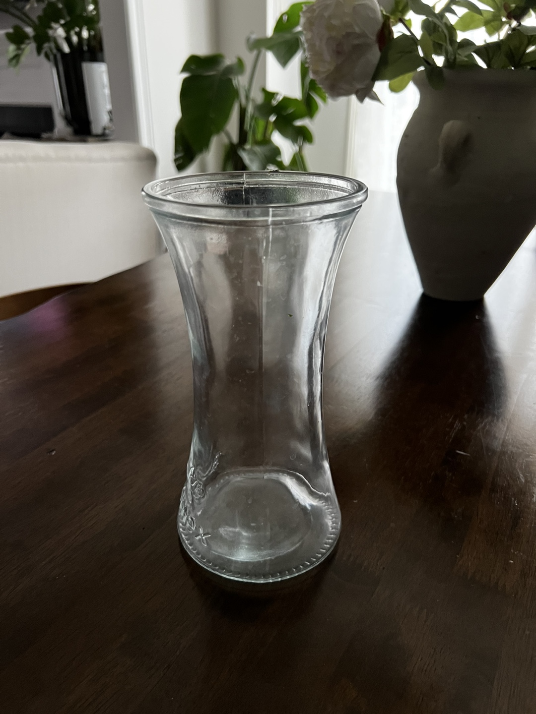 Clear Glass Vase