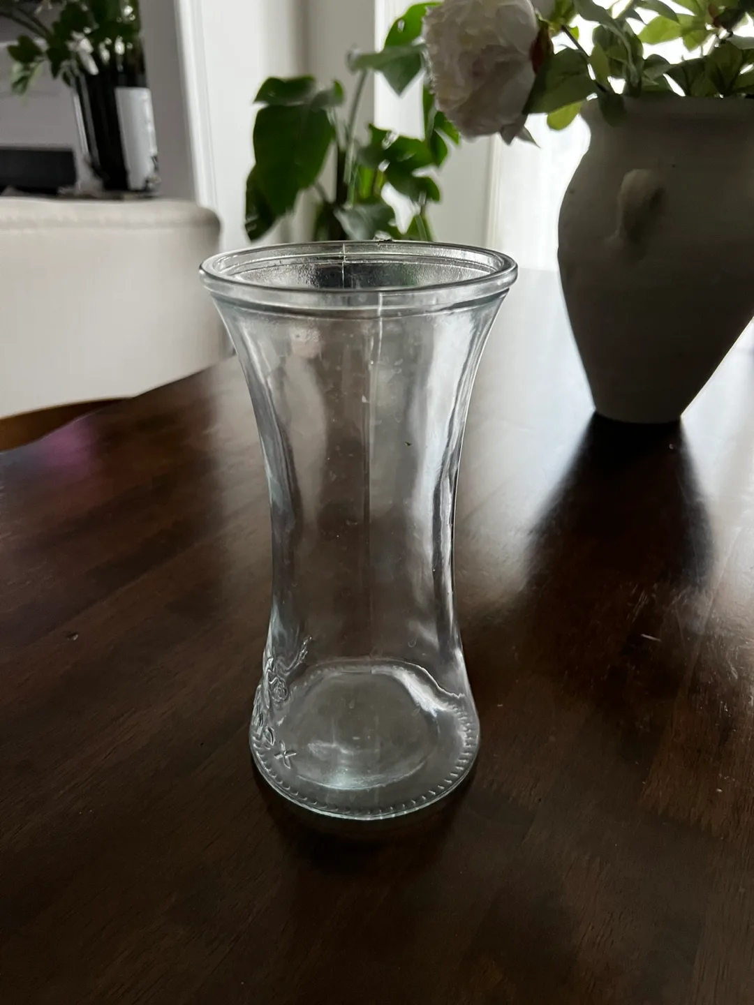 Clear Glass Vase thumbnail